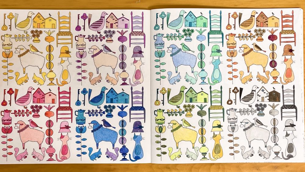 色鉛筆画　森のメロディー hqdefault.jpg